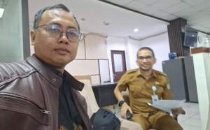 Advokasi Warga Perumahan Barata, Edi Suhendi Sambangi Bagian Aset Pemkot Tangerang