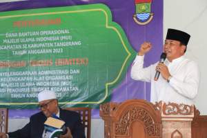 Sekda Buka Bintek Managemen Organisasi MUI Kab Tangerang