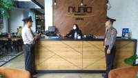 Ditpamobvit Polda Banten patroli hotel