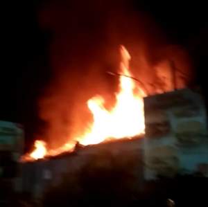 Usai Pemilihan PAW Kades, Kantor Desa Bitung Jaya Ludes Terbakar