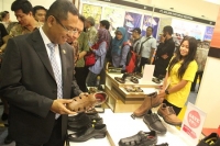 Menteri Perindustrian Republik Indonesia Saleh Husin