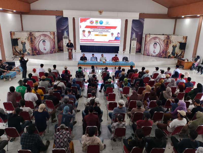 Granat Kab Tangerang dan BNN Sosialisasikan Bahaya Narkoba Terhadap Nelayan