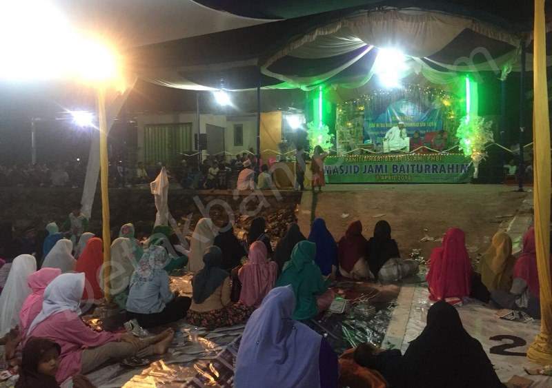 Sekjen DPP FPI Hadiri Peringatan Isro dan Miraj di Desa Bunar
