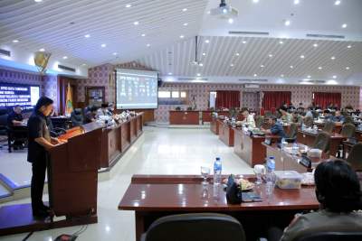 Sachrudin Sampaikan Jawaban Walikota Tangerang terhadap Pandangan Fraksi atas Raperda APBD Tahun Anggaran 2023