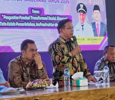 Yaya Ansori Kawal Pembangunan di Balaraja