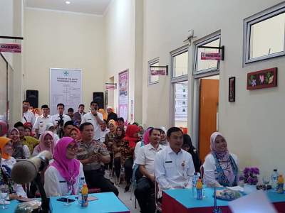 Mad Romli, Dampingi Tim Penilai Puskesmas Beprestasi