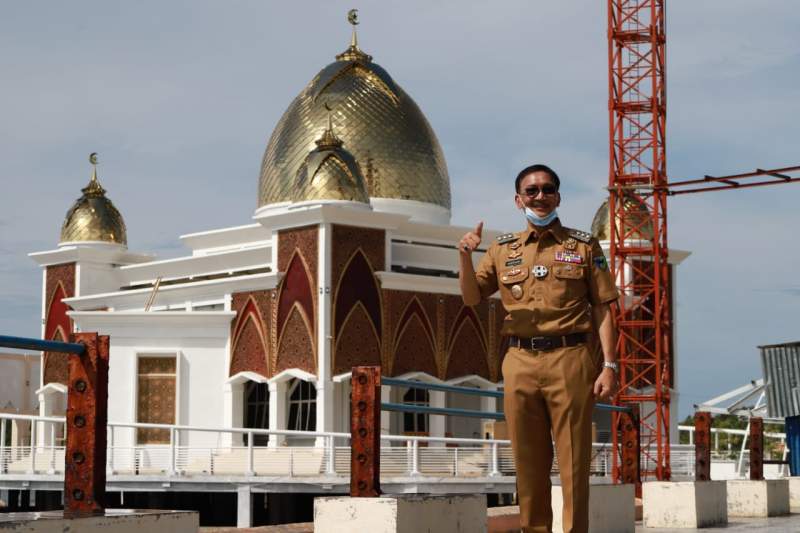 Masjid Terapung &quot;Samudera Ilahi&quot; di Painan Rencana Diresmikan Jumat Mendatang