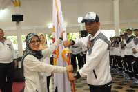 Bupati Lebak Melepas Kontingen Porprov V Banten