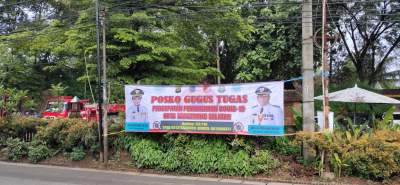 Posko Gugus Tugas covid 19 Tangsel.
