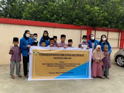 Pemanfaatan Limbah Koran Bekas menjadi Sarana Kreativitas Anak