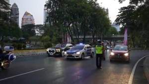 Mobil Polisi Terobos Iringan PM Laos Diteriaki Polisi Goblok