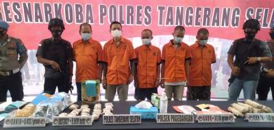 Polisi Berhasil Ungkap Peredaran Narkoba, 6 Pelaku Diringkus