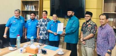 Bakal calon walikota dan wakil walikota Tangsel, Benyamin-Pilar Saga Ichsan.