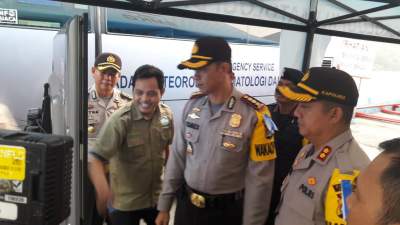 Wakapolda Banten Kembali Tinjau Pelabuhan Merak