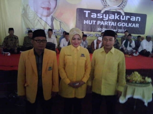 HUT ke 50, Golkar Gelar Tasyakuran dan Pemberian Santunan Anak Yatim Piatu