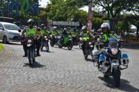 Polwan Bermotor Disiagakan Amankan Misa Natal