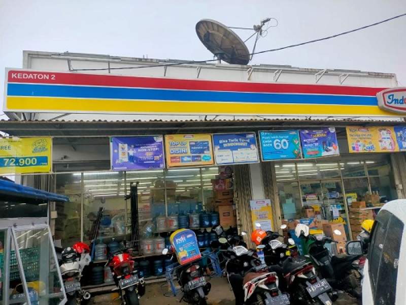 Indomaret Kedaton Pasir Gadung Dibobol Maling