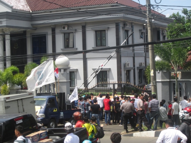 Kejaksaan Negeri Pandeglang Didemo, LSM Desak Usut Dugaan Korupsi DSAP