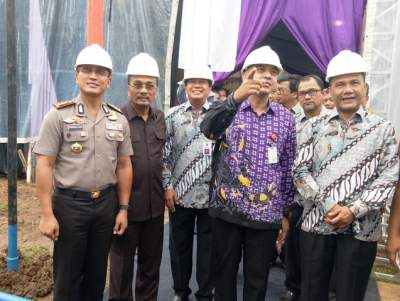 Peresmian Intalasi Pengolahan Air PDAM TKR di Solear