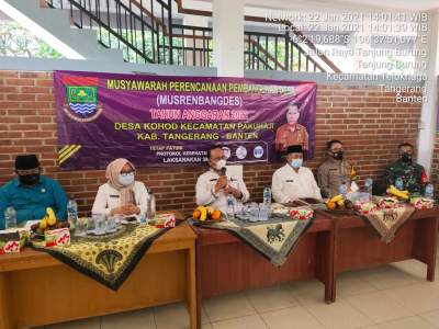 Pakuhaji Fokuskan Penanggulangan Bencana dan Peningkatan Ekonomi Pada Musrenbandes 2022