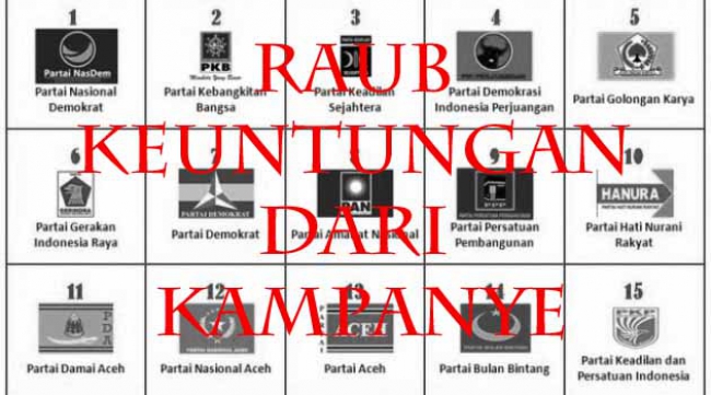 Raup Keuntungan Dari Kampanye