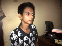 Albana sang petani ganja saat di wawancara detaktangsel.com