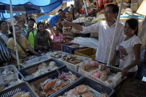 Jokowi Blusukan Ke Pasar Tradisional Serang