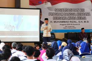 Muhammad Rizal DPR RI Bareng BKKBN Banten Edukasi Masyarakat Serdang Kulon Panongan Cegah Stunting