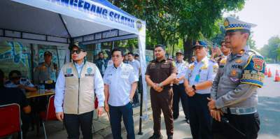 Pilar Saga Tindak Tegas Truk Overload Langgar Jam Operasional di Tangsel