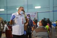 Zaki Terus Pantau Vaksinaasi di Citra Raya