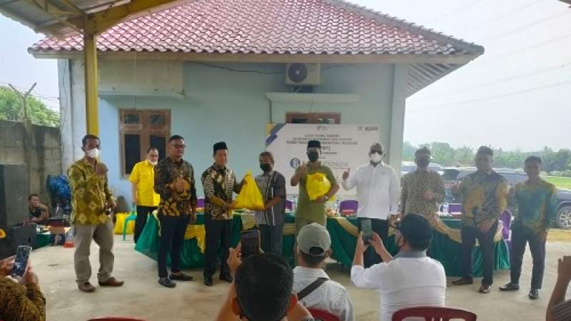Anggota DPR RI H Andi Dara Bersama Bank Indonesia Salurkan CSR ke FPPMT