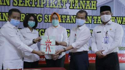 Airin: Semua Aset Pemkot Tangsel Dilindungi Dengan Sertifikat