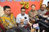 Gubernur Andra Soni Hadiri Serah Terima Kepala BPK Perwakilan Provinsi Banten