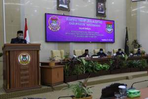 DPRD Gelar Rapat Paripurna Persetujuan Bersama Pertanggungjawaban APBD 2019