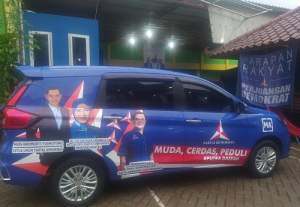 Wasek DPC Demokrat Kab Tangerang Launcing Mobil Operasional