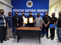 PWI Tangsel-GRANAT Teken Kerjasama Sosialisasi Bahaya Narkoba