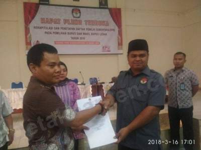 KPU Lebak Tetapkan 938.627 DPS