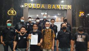Kini Giliran FWJ Laporkan Oknum Kades Wanakerta ke Polda Banten