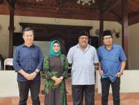 Tiga Bawalkot Tangsel Sowan ke Rano Karno