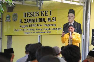 Zamaludin,M.Si : Infrastruktur Masih Jadi Keluhan Warga Dapil IV, Kirim Melalui Surat Ke Saya