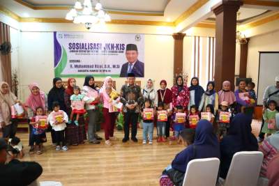 Muhammad Rizal DPR RI Gandeng BPJS Kesehatan Sosialisasi Program JKN KIS di Bonang Kelapa Dua Tangerang