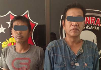 2 pelaku pencurian.