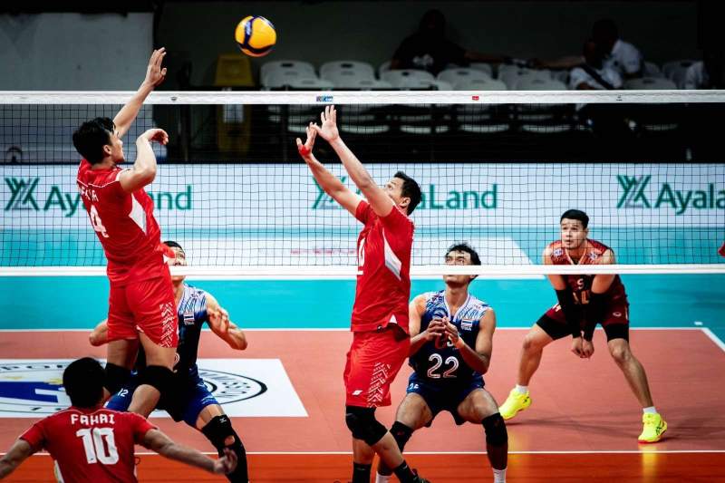 SEA V League: Tim Voli Putra Indonesia Atas Thailand