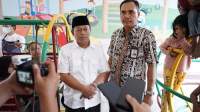Plt Wali Kota Waris Thalib Resmikan Taman Bermain Anak