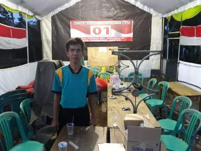 H - 1, TPS Di Tempat Mad Romli Mencoblos Belum Terima Logistik