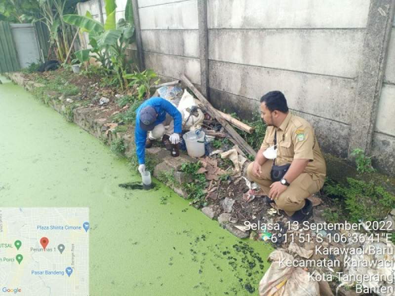 Dinas Perkimta Kota Tangerang, Rutin Lakukan Pengujian Kualitas Air Pada Fasilitas Pengolahan Air Limbah Di Kota Tangerang