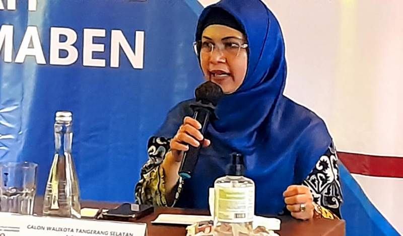  Calon Wali Kota Tangsel, Siti Nur Azizah.