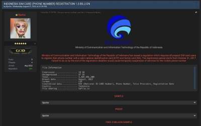 Data rahasia tersebut disimpan dalam sebuah file berukuran 18 GB (Compressed) atau 87 GB (Uncompressed).