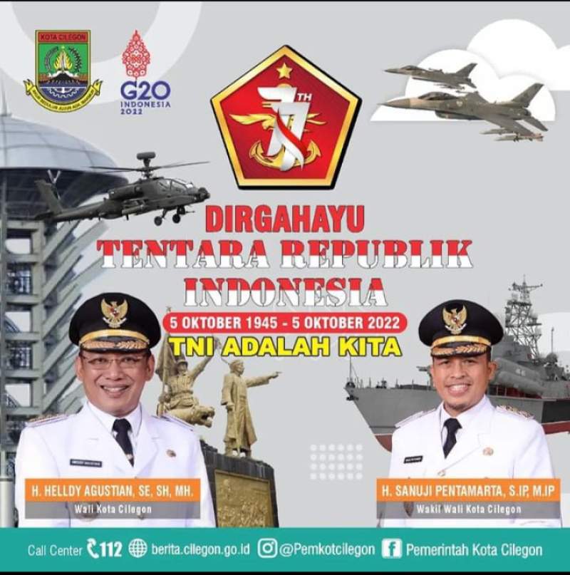 HUT Tentara Nasional Indonesia Ke-77