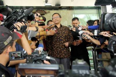 Menkopolhukam, Mahfud MD.